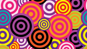 retro circles