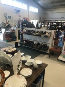 inside shop