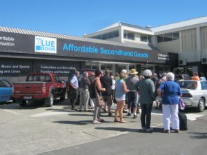 Blue Door opening Seymour St | Op Shops